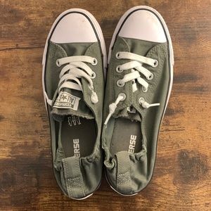 Slip on converse / size 8